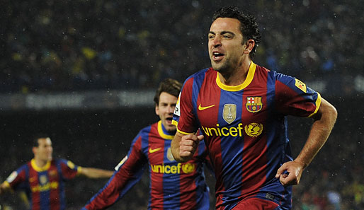 Xavi gewann 2006 und 2009 die Champions League mit dem FC Barcelona
