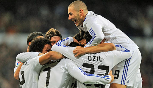 Karim Benzema (oben) erzielte das entscheidende 1:0-Siegtor für Real Madrid gegen RCD Mallorca