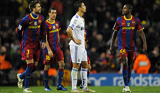 Historischer Clasico in der Hinrunde: Barcelona schoss Ronaldos Real mit 5:0 ab