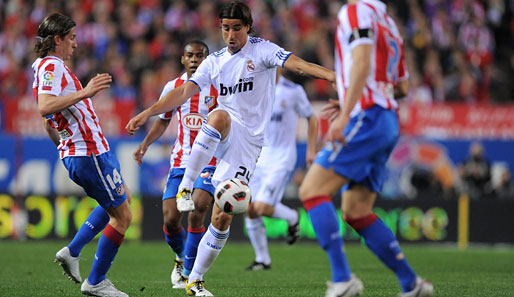 Sami Khedira (M.) fehlt seinem Klub Real Madrid im Spiel gegen Athletic Bilbao