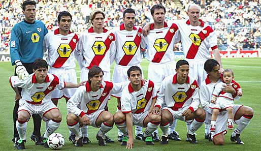 Rayo Vallecanos Team von 2003 war das letzte des Klubs in der Primera Divsion