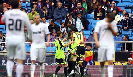 Saragossa brachte Real Madrid die vierte Niederlage der Saison bei