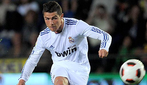 Cristiano Ronaldo traf für Real Madrid im Benefizspiel gegen eine Murcia-Auswahl