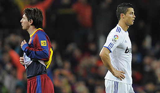 Wollen beide Torschützenkönig der Primera Division werden: Lionel Messi (l.) und Cristiano Ronaldo