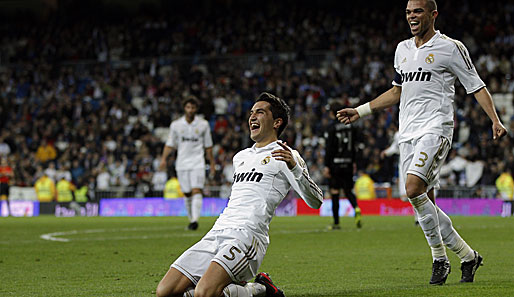 Da kann er lachen, der Nuri: Sahin traf in der Copa del Rey zum zwischenzeitlichen 2:0