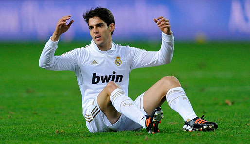 Kaka gehört unter Jose Mourinho allzu oft nur zur zweiten Wahl bei Real Madrid