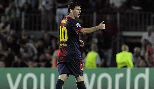 Für Lionel Messi könnte schon bald ein neues Vertragsanngebot auf dem Tisch liegen