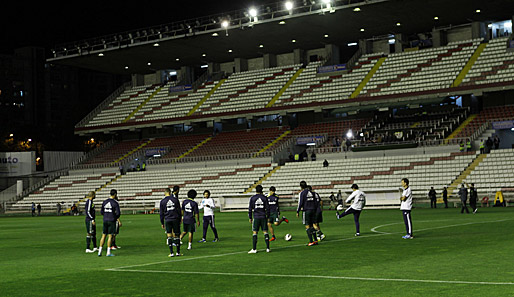 Real Madrid absolvierte nach der Absage eine Trainingseinheit im Stadion