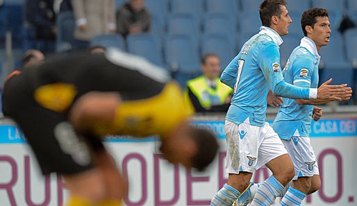 Miroslav Klose erzielte gegen Parma sein neuntes Saisontor