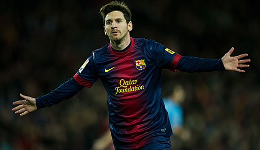 Barca-Superstar und Weltfußballer Lionel Messi hat seinen Vertrag vorzeitig bis 2018 verlängert