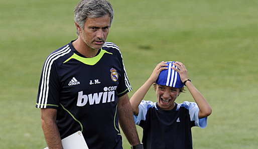 Jose Mourinho sieht lieber seinem Sohn beim Training zu, als die FIFA-Gala zu besuchen