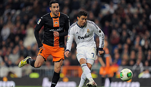 Trifft Cristiano Ronaldo (r.) erneut gegen den FC Valencia?
