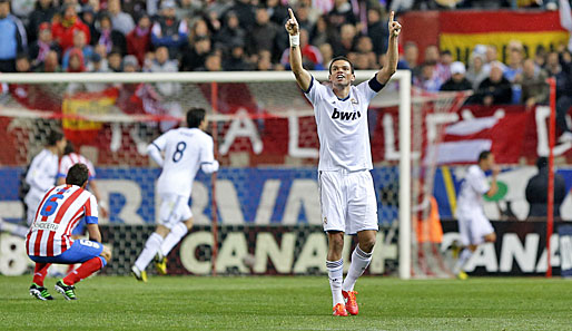 Pepe jubelte nach dem späten Sieg im Ligaspiel gegen Atletico - im Finale soll er nicht spielen