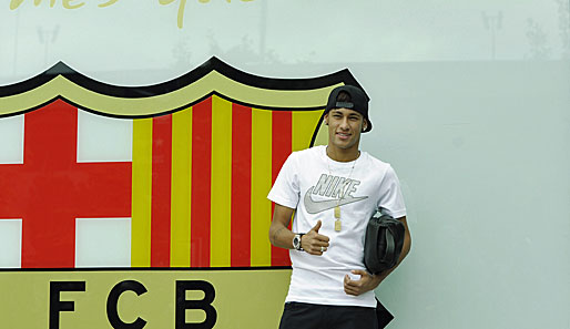 54 Millionen schwer: Barcas neuer Superstar Neymar kam vom FC Santos