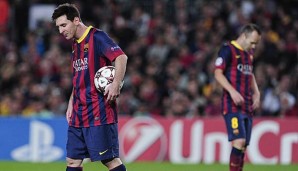 Lionel Messi ist erneut am Oberschenkel verletzt