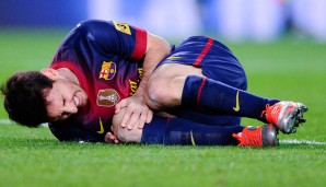 Lionel Messi könnte dem FC Barcelona auch zum Rückrundenstart fehlen