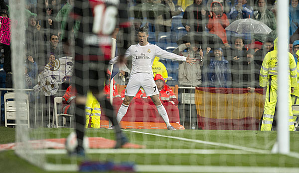 Cristiano Ronaldo brachte Real Madrid gegen Rayo Vallecano in Führung