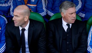 Chef und Co: Zinedine Zidane assistiert Carlo Ancelotti bei Real Madrid - noch?
