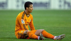 Cristiano Ronaldo verletzte sich beim Aufwärmen für das letzte Ligaspiel