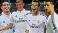 Reals neues Starensemble: James, Kroos, Bale und Ronaldo sollen wirbeln