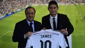 James Rodriguez wird bei Real Madrid die Nummer zehn erhalten