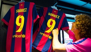 Wann Luis Suarez in seinem neuen Barca-Dress auflaufen kann, ist noch offen