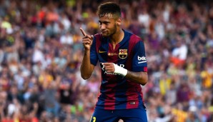 Neymar gelangen gegen Granada gleich drei Treffer für Barcelona
