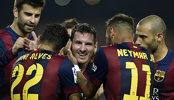 Der FC Barcelona bleibt weiter ohne Gegentor