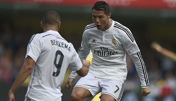 Für Cristiano Ronaldo und Karim Benzema läuft es bei Real Madrid derzeit sehr gut
