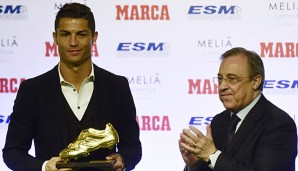 Cristiano Ronaldo erhielt die Auszeichnung schon zum dritten Mal