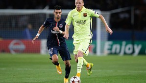 Verteidiger Jeremy Mathieu fehlt dem FC Barcelona für mehrere Wochen