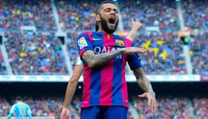 Dani Alves könnte seine letzte Saison für den FC Barcelona spielen