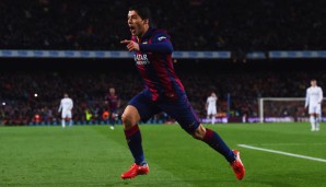 Luis Suarez bildet mit Lionel Messi und Neymar den wohl besten Angriff der Welt