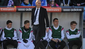 Seit dieser Saison trainiert Zinedine Zidane Real Madrid Castilla