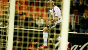 Sofiane Feghouli glänzte im Spiel gegen Levante als Torjäger und Vorlagengeber
