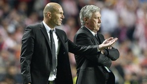 Die Frage, ob Zidane Ancelotti beerben würde, ergab sich gar nicht erst