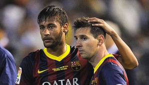 Seit 2013 spielen Neymar und Messi beim FC Barcelona zusammen