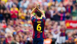 Unter Van Gaal feierte Xavi sein Debüt in Barcas A-Mannschaft