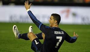 Cristiano Ronaldo erzielte in dieser Saison bisher 14 Ligatreffer