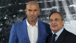 Zinedine Zidane übernimmt das Amt von Rafael Benitez