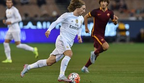 Luka Modric hat 2014 seinen Vertrag bei Real Madrid bis 2018 verlängert