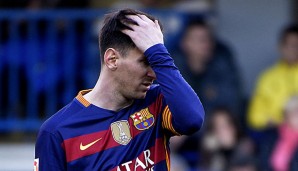 Lionel Messi steht mit dem FC Barcelona vor dem Gewinn der Meisterschaft