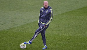 Zinedine Zidane ist mit Real Madrid wieder voll im Titelrennen