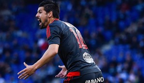 Nolito kam vergangene Saison auf 12 Tore in der Primera Division