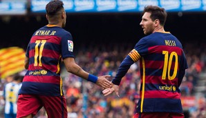 Während Lionel Messi erst diese Woche zu einer Bewährungsstrafe verurteilt wurde, muss Neymar nichts mehr befürchten