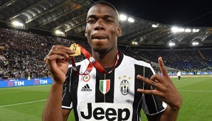 Paul Pogba gewann mit Juventus das italienische Double