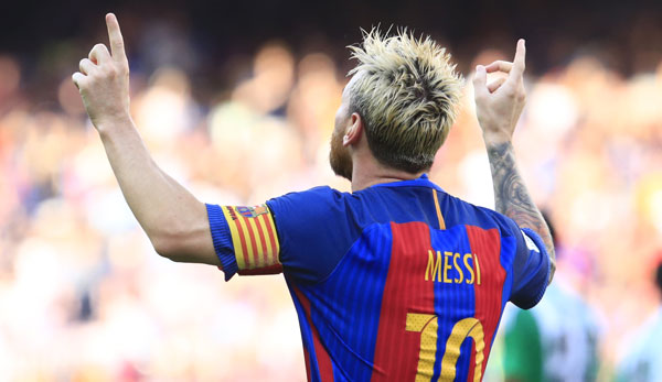 Lionel Messi war nicht aufgrund seiner Frisur auffälligster Mann auf dem Platz