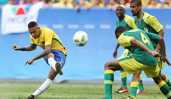 Neymar kämpft aktuell mit Brasilien um Olympia-Gold