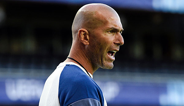 Zinedine Zidane hat von den Gerüchten um einen Wechsel von James die Nase voll