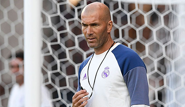 Zinedine Zidane hat verkündet, dass James den Verein nicht verlassen wird